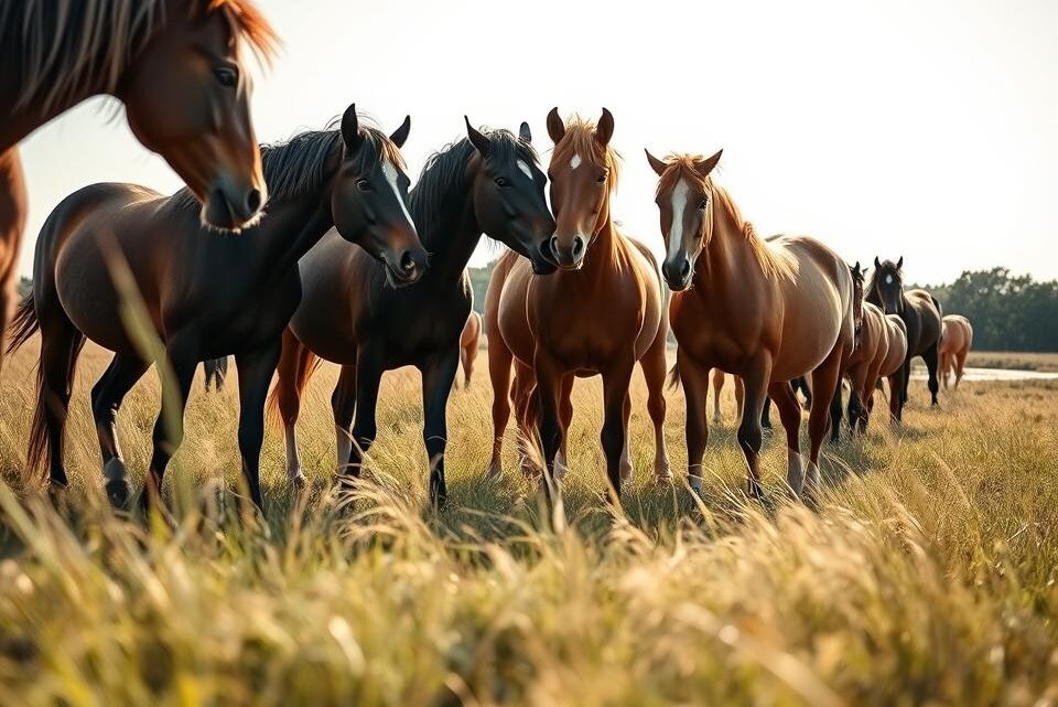 wie sagt ein pferd hallo?