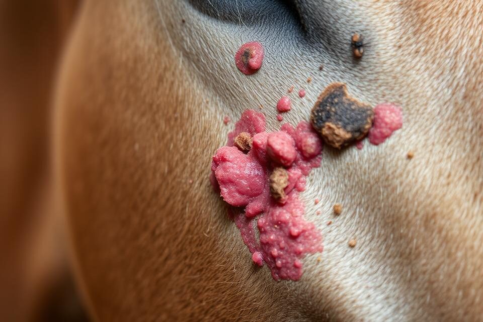 wie sieht milbenbefall beim pferd aus?