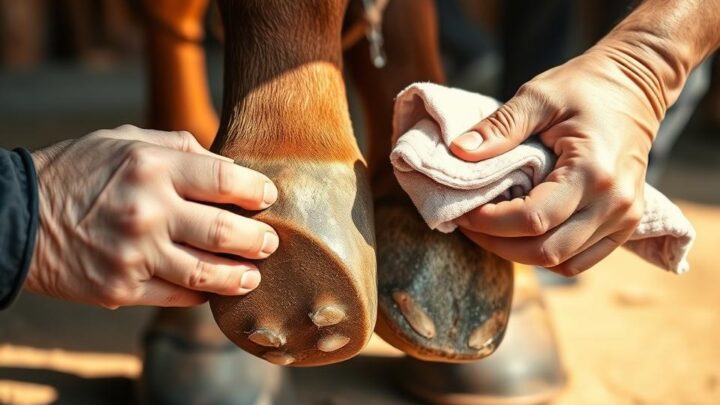 wie stärke ich die hufe beim pferd?