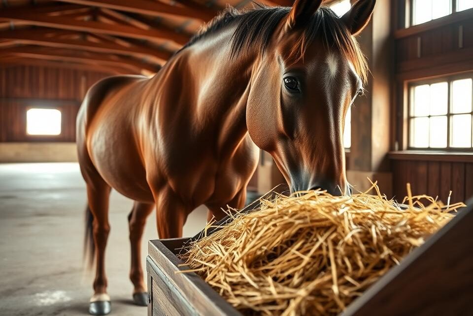 wie viel heu braucht ein 600 kg pferd am tag?