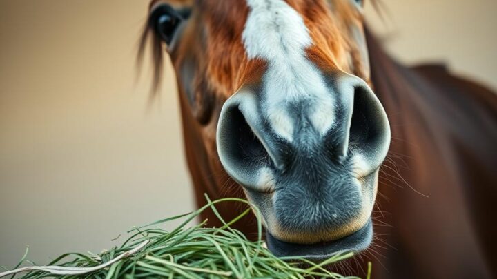 wie viel heu braucht ein pferd