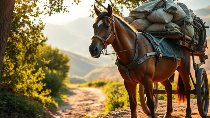 wie viel kann ein pferd tragen
