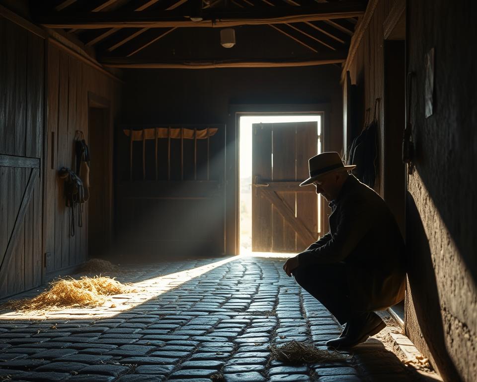 Detektiv Observationstechniken im Reitstall